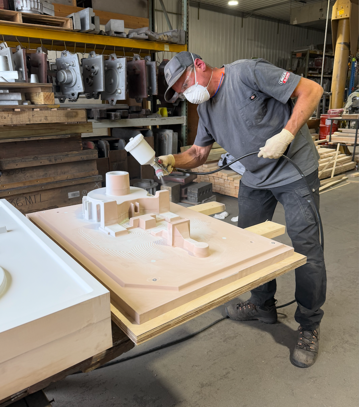 Pattern engineering and tooling at Spartan Pattern in Lakeside, Montana
